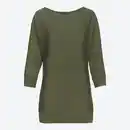 Bild 1 von Damen-Pullover mit Spitze am Ärmel