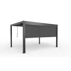 Ximax Seitenmarkise dunkelgrau 369,8 x 217,5 x 10 cm