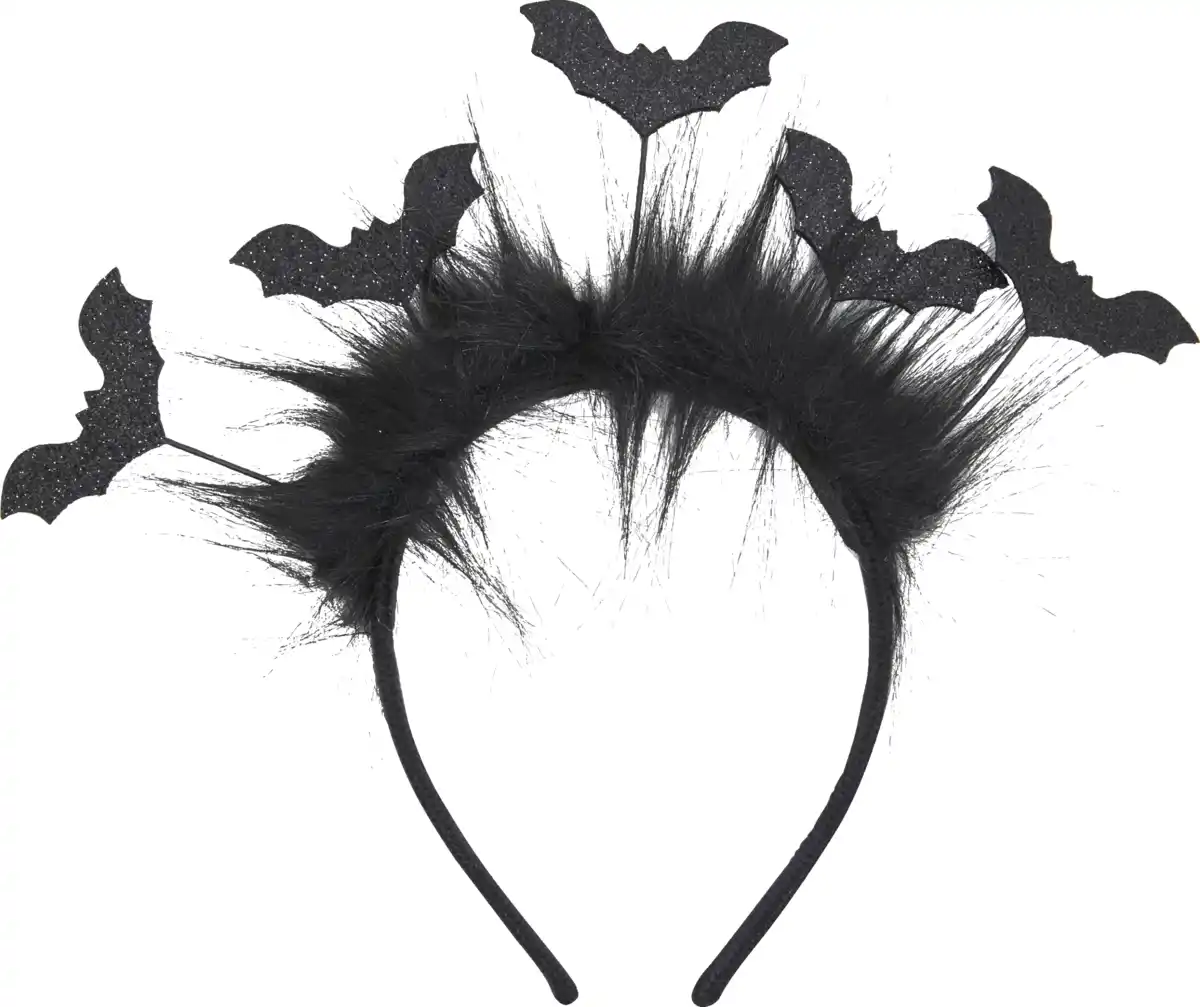 Bild 1 von IDEENWELT Deko-Haarreif Fledermaus
