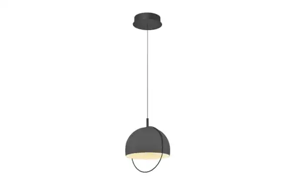 Bild 1 von LED-Pendelleuchte Hoop, schwarz, inkl. Fernbedienung