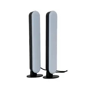 toom LED-Gaming-Leuchten 26,5 cm mit USB-Anschluss und Fernbedienung, 2 Stück