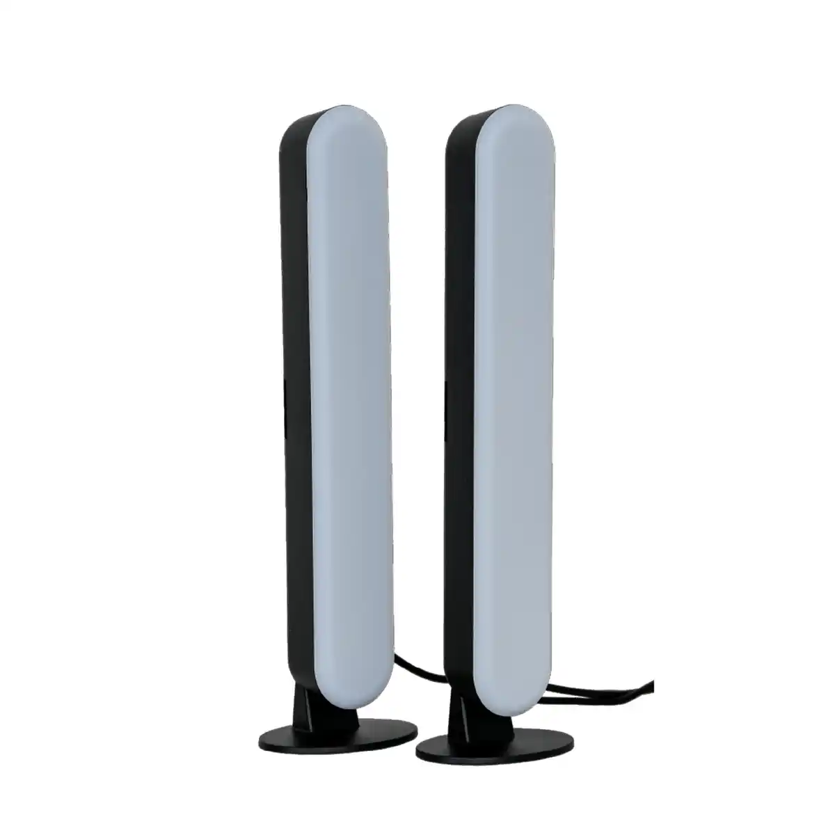 Bild 1 von toom LED-Gaming-Leuchten 26,5 cm mit USB-Anschluss und Fernbedienung, 2 Stück