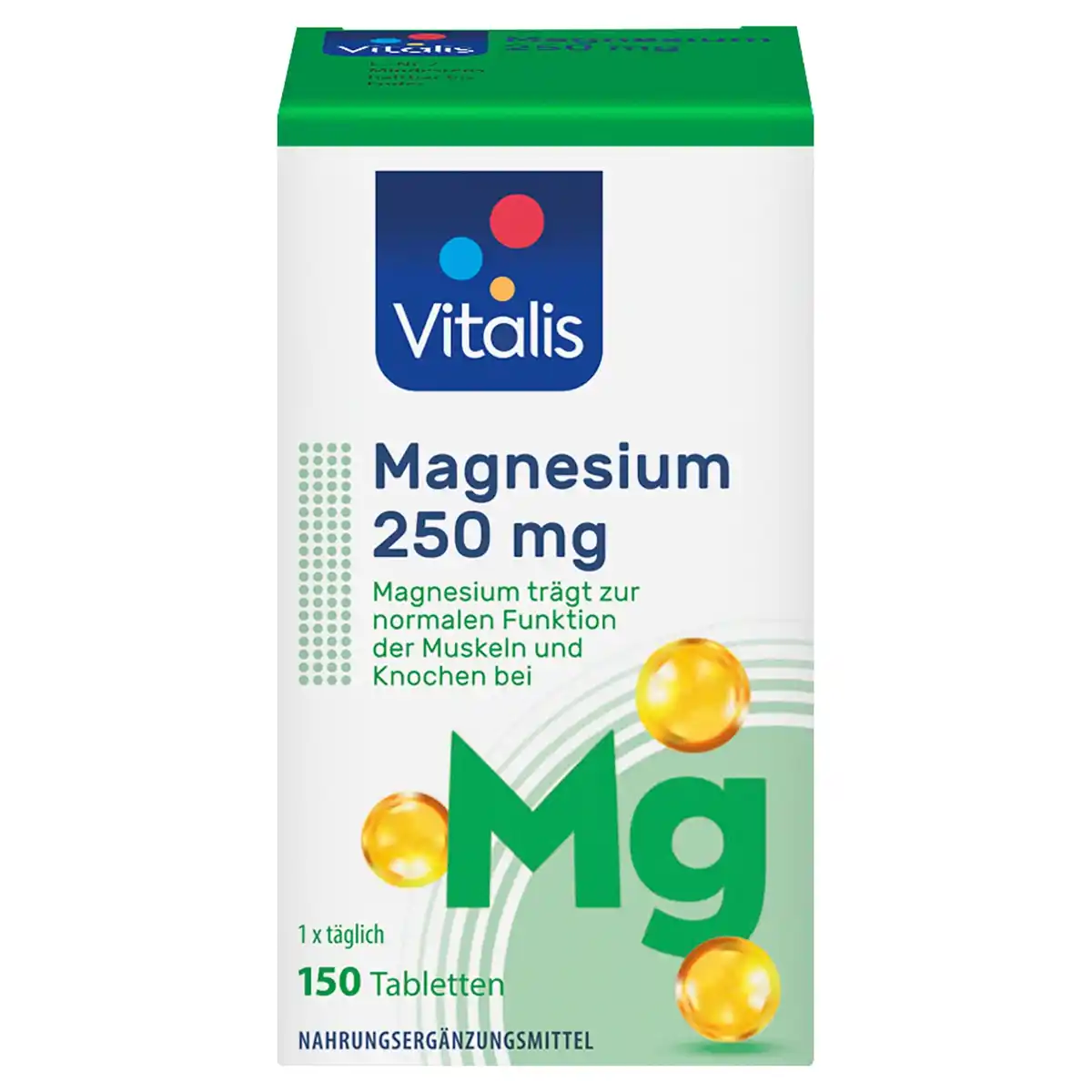 Bild 1 von VITALIS Magnesium-/ Calcium-Tabletten