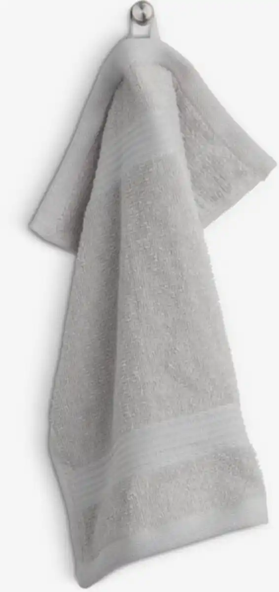 Bild 1 von Waschlappen KARLSTAD 28x30 hellgrau