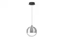 Bild 2 von LED-Pendelleuchte Hoop, alufarbig, inkl. Fernbedienung