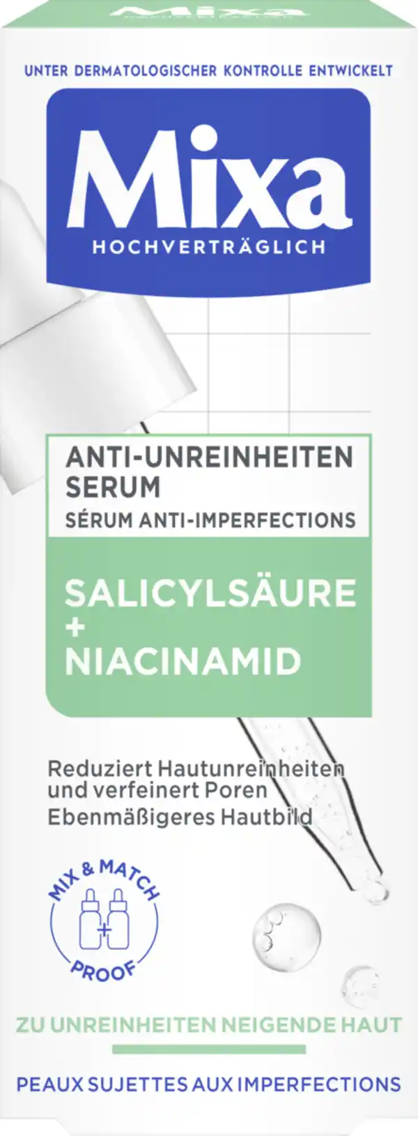 Bild 1 von Mixa Anti-Unreinheiten Serum, 30 ml