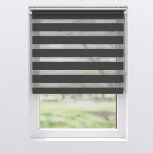 Bild 1 von CASAYA Doppelrollo, klemmfix, BxH: 80 x 150 cm, Polyester, hellgrau