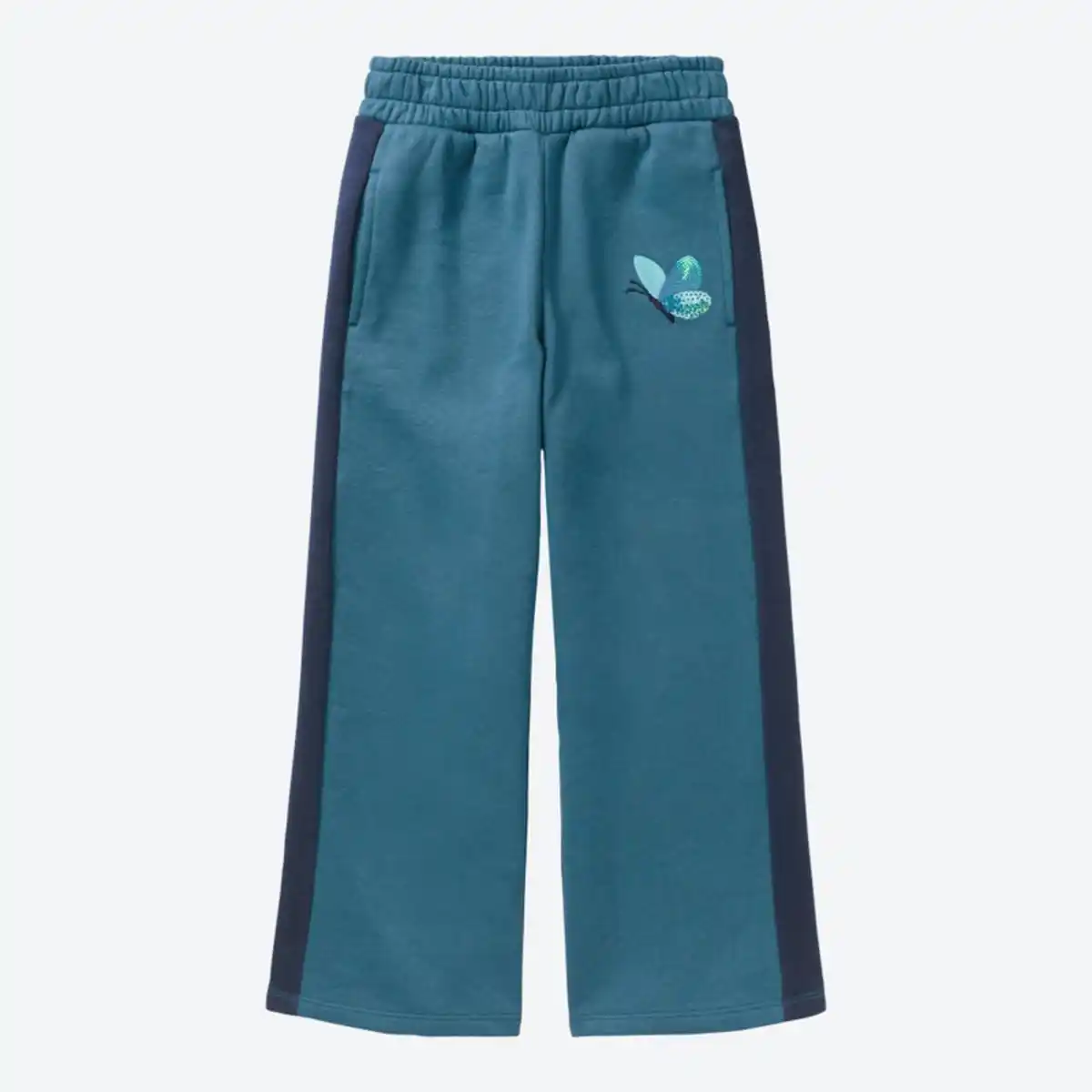 Bild 2 von Kinder-Mädchen-Jogginghose mit Pailletten Schmetterling