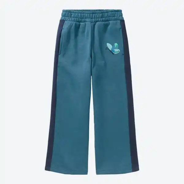 Bild 2 von Kinder-Mädchen-Jogginghose mit Pailletten Schmetterling