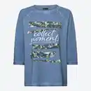 Bild 4 von Damen-Langarmshirt mit Oilwash-Veredelung