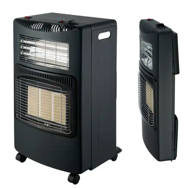 Bild 2 von Heizgerät, 2in1, Gas: 1500 bis 4200 W, Elektrisch: 1200 W, schwarz