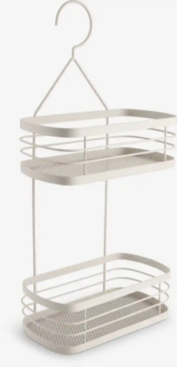 Bild 1 von Duschregal MOHED doppelt B23xL12xH48 beige