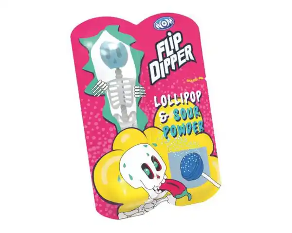 Bild 1 von Lutscher Skelett mit Brausepulver