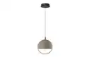 Bild 2 von LED-Pendelleuchte Hoop, olivgrün, inkl. Fernbedienung