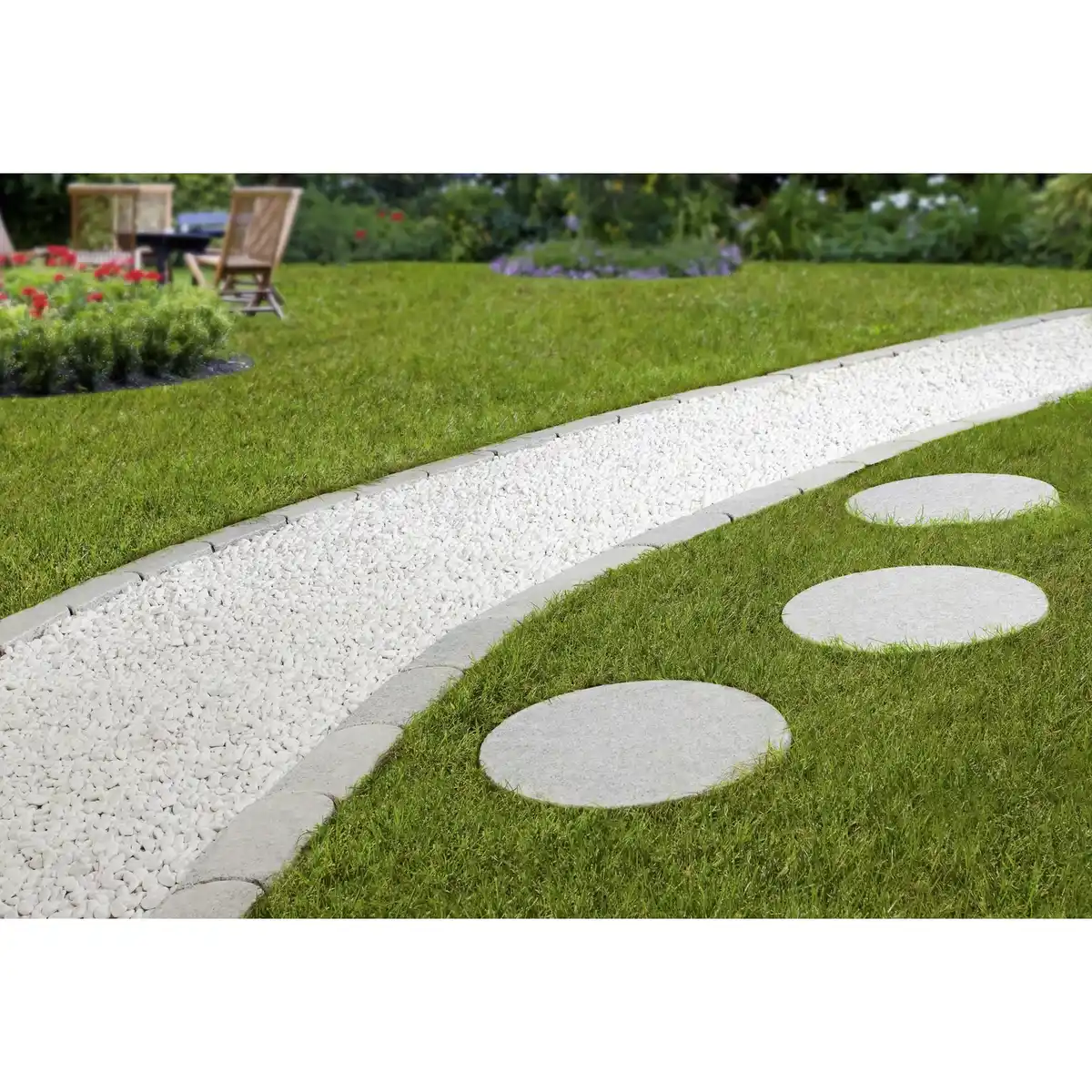 Bild 2 von Mr. GARDENER Kies, Körnung: 15 mm - 25 mm, 25 kg, weiß