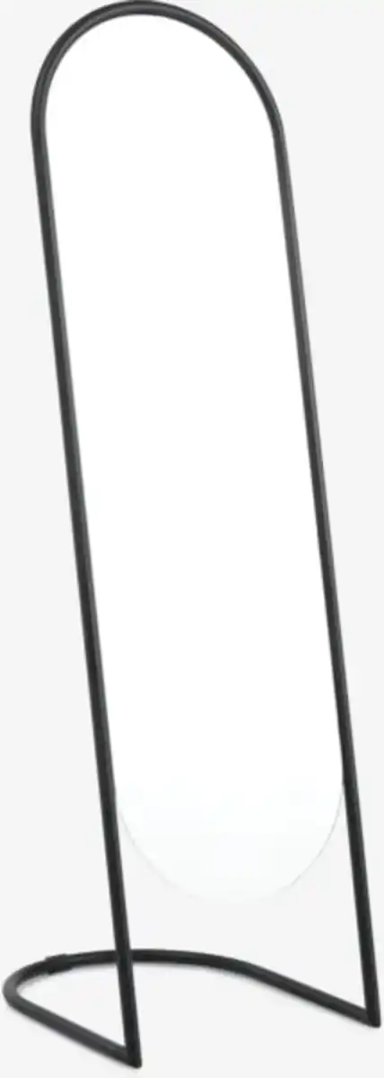 Bild 1 von Ankleidespiegel SPANG 45x155 schwarz