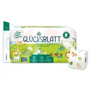 Glücksblatt Toilettenpapier