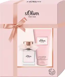 s.Oliver for Her Eau de Toilette + Duschgel Geschenkpackung, 1 Stk