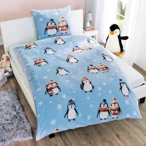 Dreamtex Kinder-Feinbiber-Bettwäsche