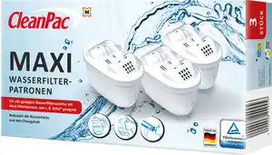 CleanPacMaxi Wasserfilter Patronen, 3 Stk