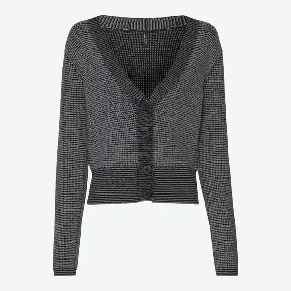 Bild 3 von Damen-Strickjacke mit Struktur