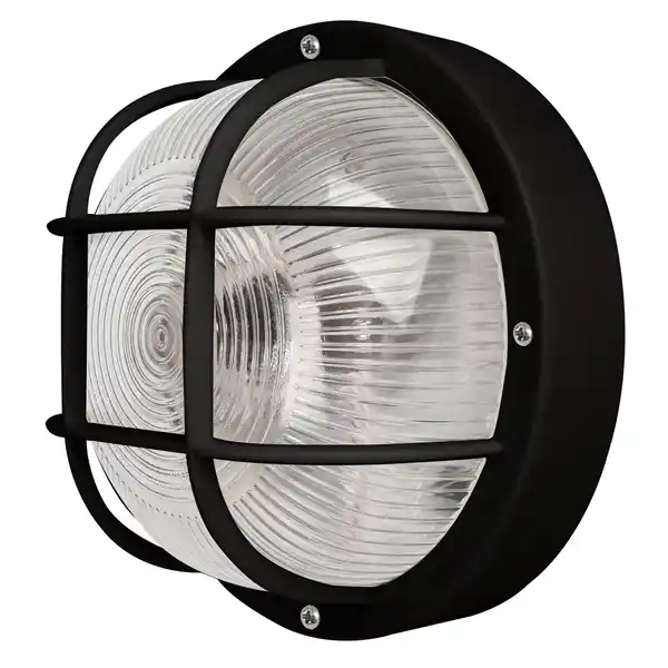 Bild 1 von CASAYA LED-Außenleuchte »Korbi«, E27, DxH: 18,5 x 10 cm, rund, schwarz