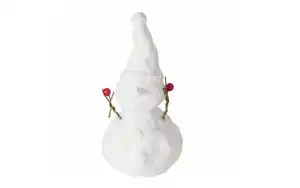 Dekofigur Schneemann, weiß, 20 cm