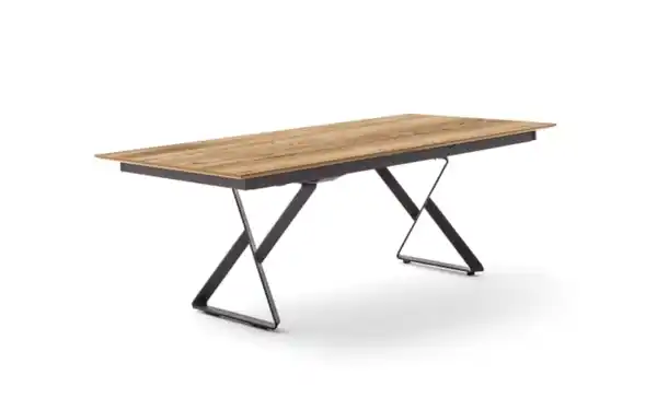 Bild 3 von VENJAKOB - Essgruppe Impuls P2/Liv/ET352 PUH, Eiche rustico hell, khaki/hellgrün