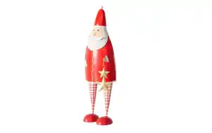 Dekofigur Weihnachtsmann, rot/weiß, 45 cm