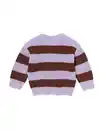 Bild 3 von Babypullover, gestreift violett