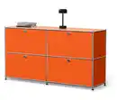 Bild 1 von Sideboard Metall »CN3« mit 4 Klappenfächern, orange