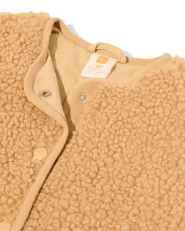 Bild 4 von Babyjacke Teddystoff beige