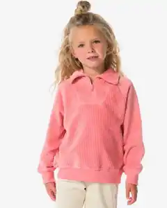 Kinderpullover, Kord rosa