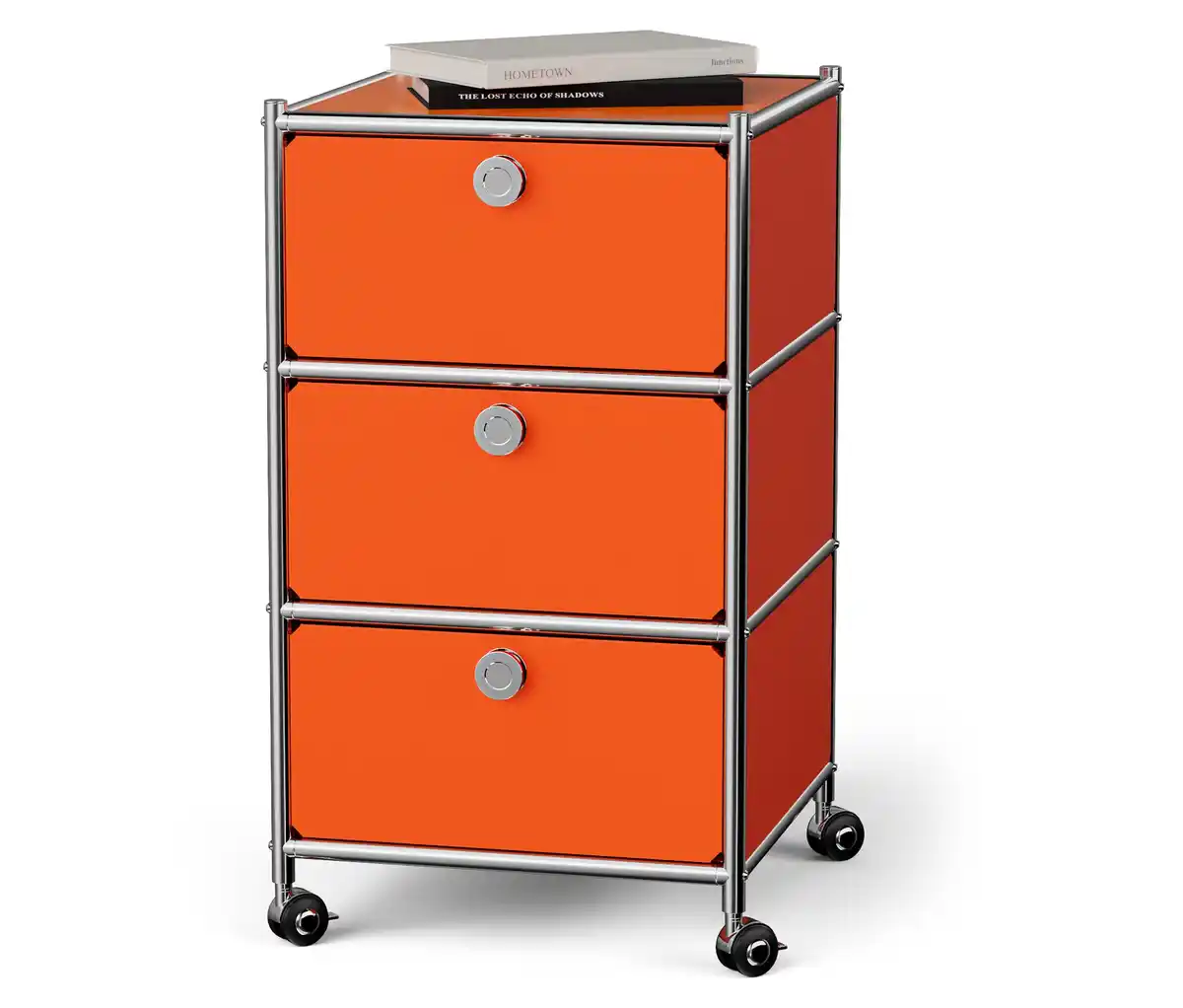 Bild 1 von Rollcontainer Metall »CN3« mit 3 Schubladen, orange