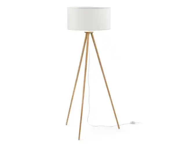 Bild 1 von Dreibein-Stehleuchte aus Holz