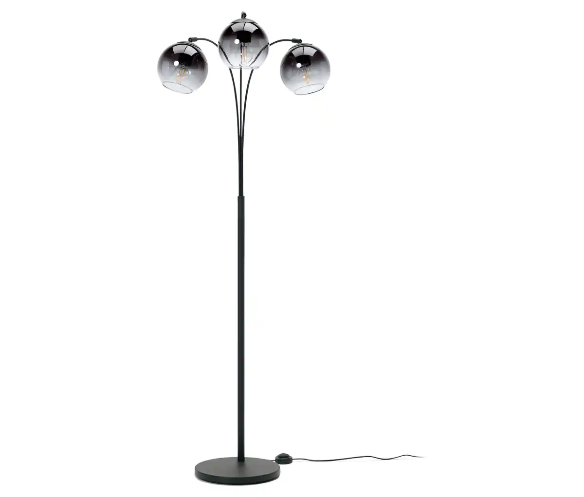 Bild 1 von Bogenleuchte mit Rauchglas-Schirmen