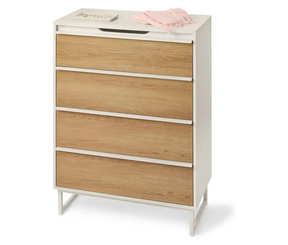 Bild 1 von Kommode »LEEG« mit 4 Schubladen und Spiegel