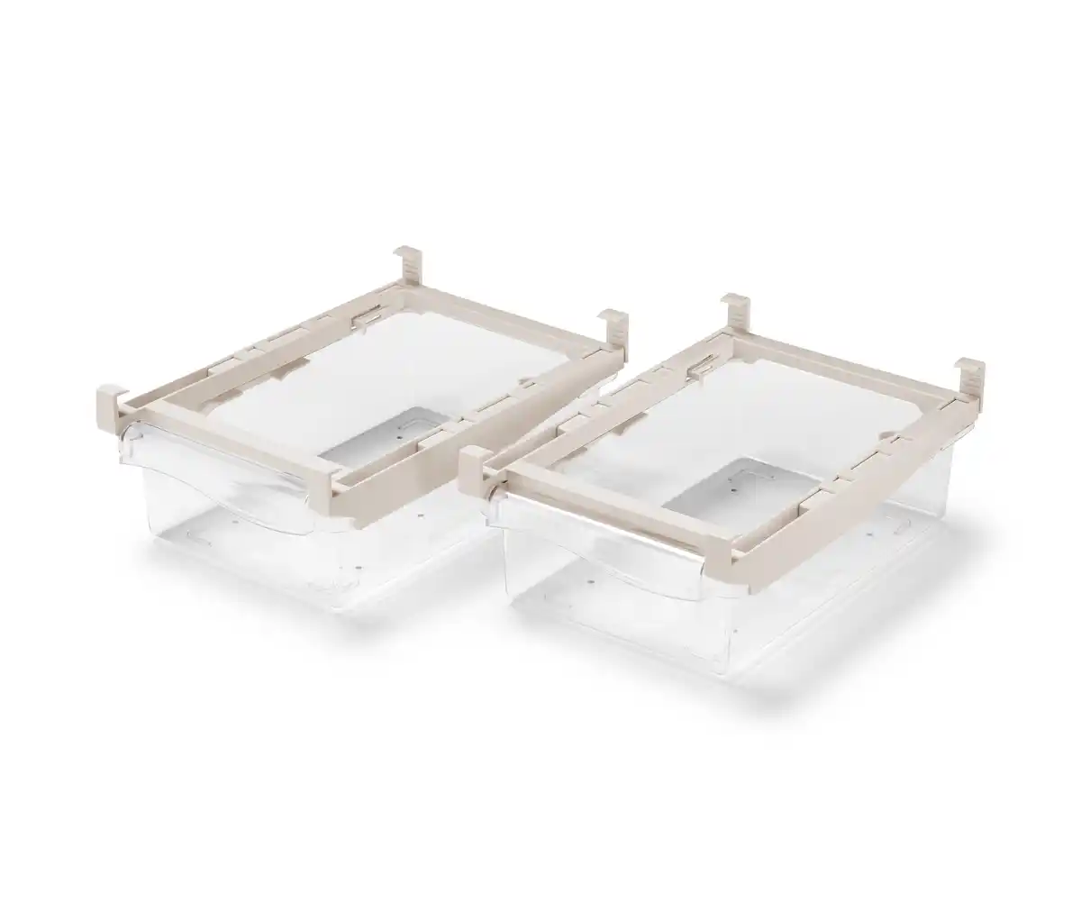 Bild 1 von 2 ausziehbare Kühlschrankkörbe