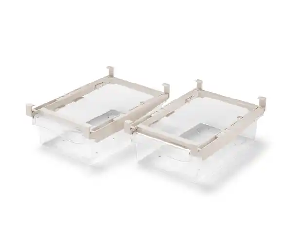 Bild 1 von 2 ausziehbare Kühlschrankkörbe