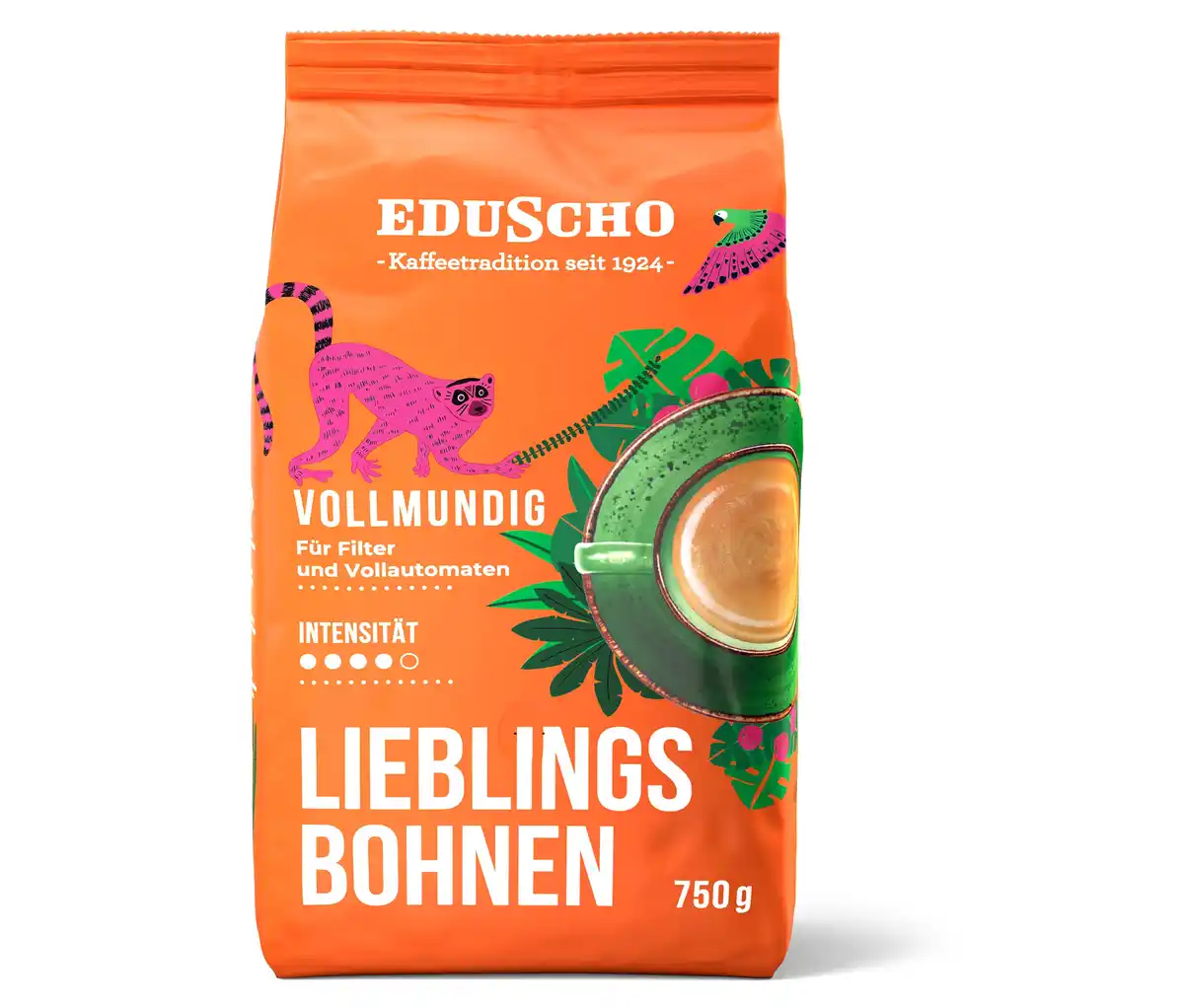 Bild 1 von Eduscho Lieblingsbohnen Vollmundig - 750 g Ganze Bohne
