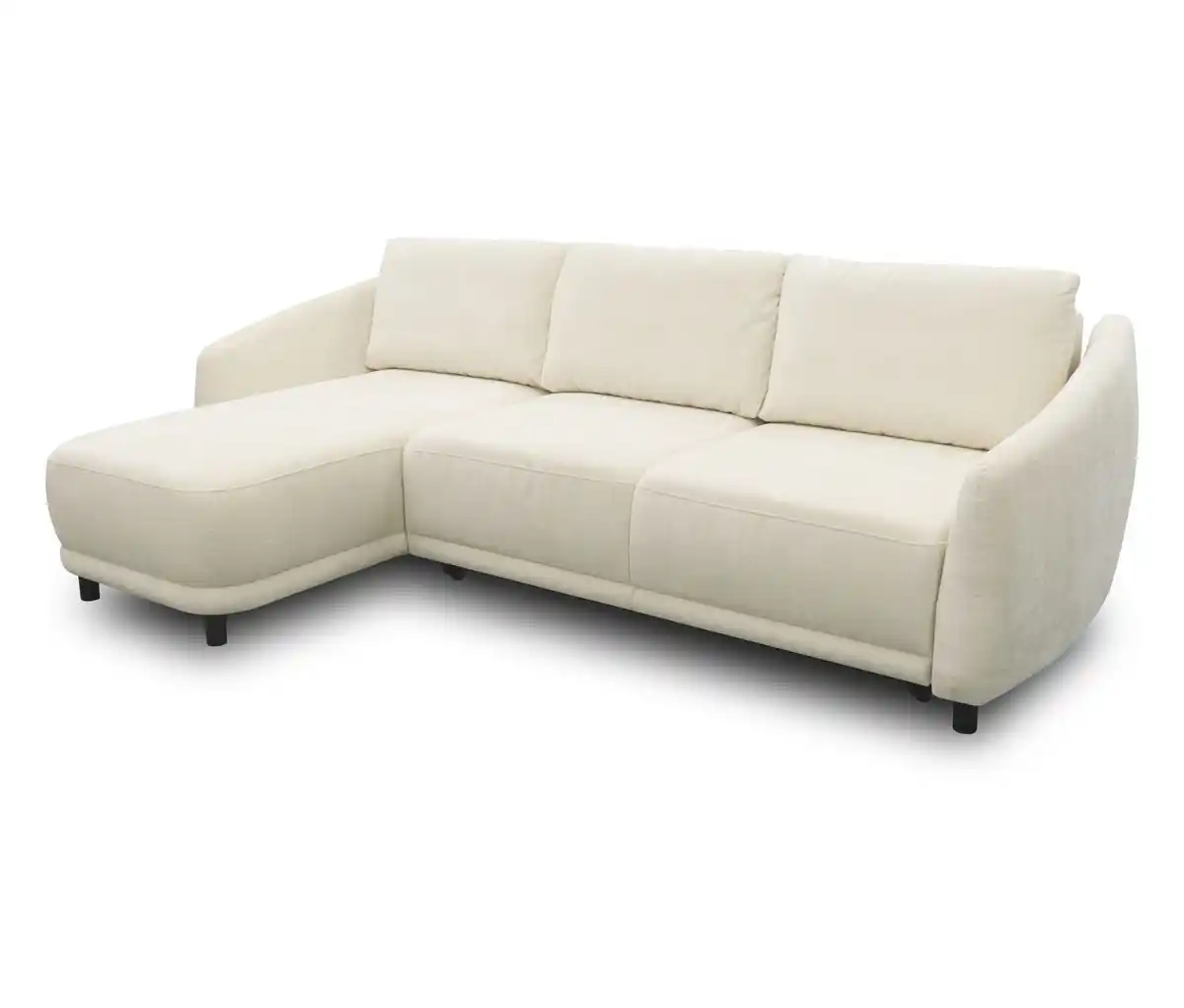 Bild 1 von DOMO Ecksofa Longchair, linksbündig, creme