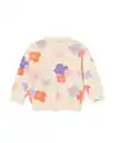 Bild 3 von Babypullover mit Blumen ecru