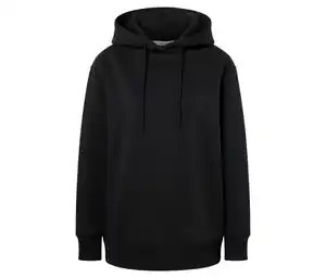 Kapuzen-Sweatpullover, schwarz