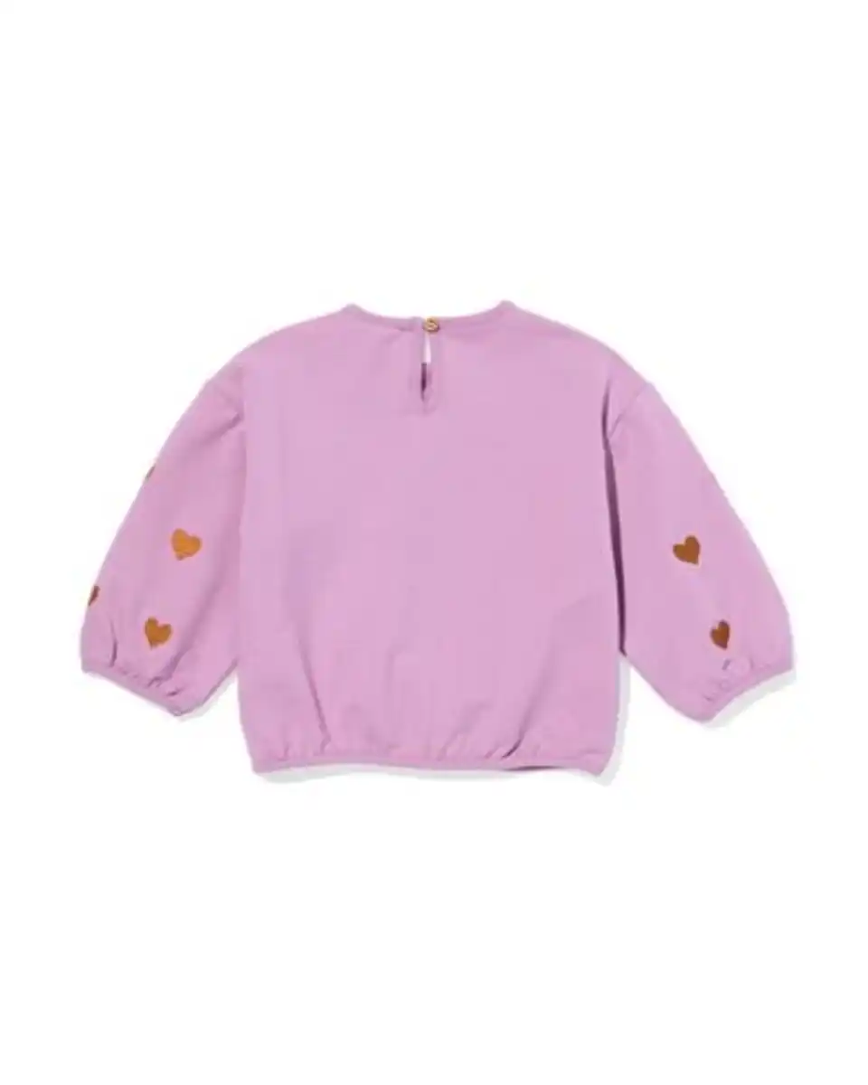 Bild 3 von Baby-Sweater mit Herzen violett