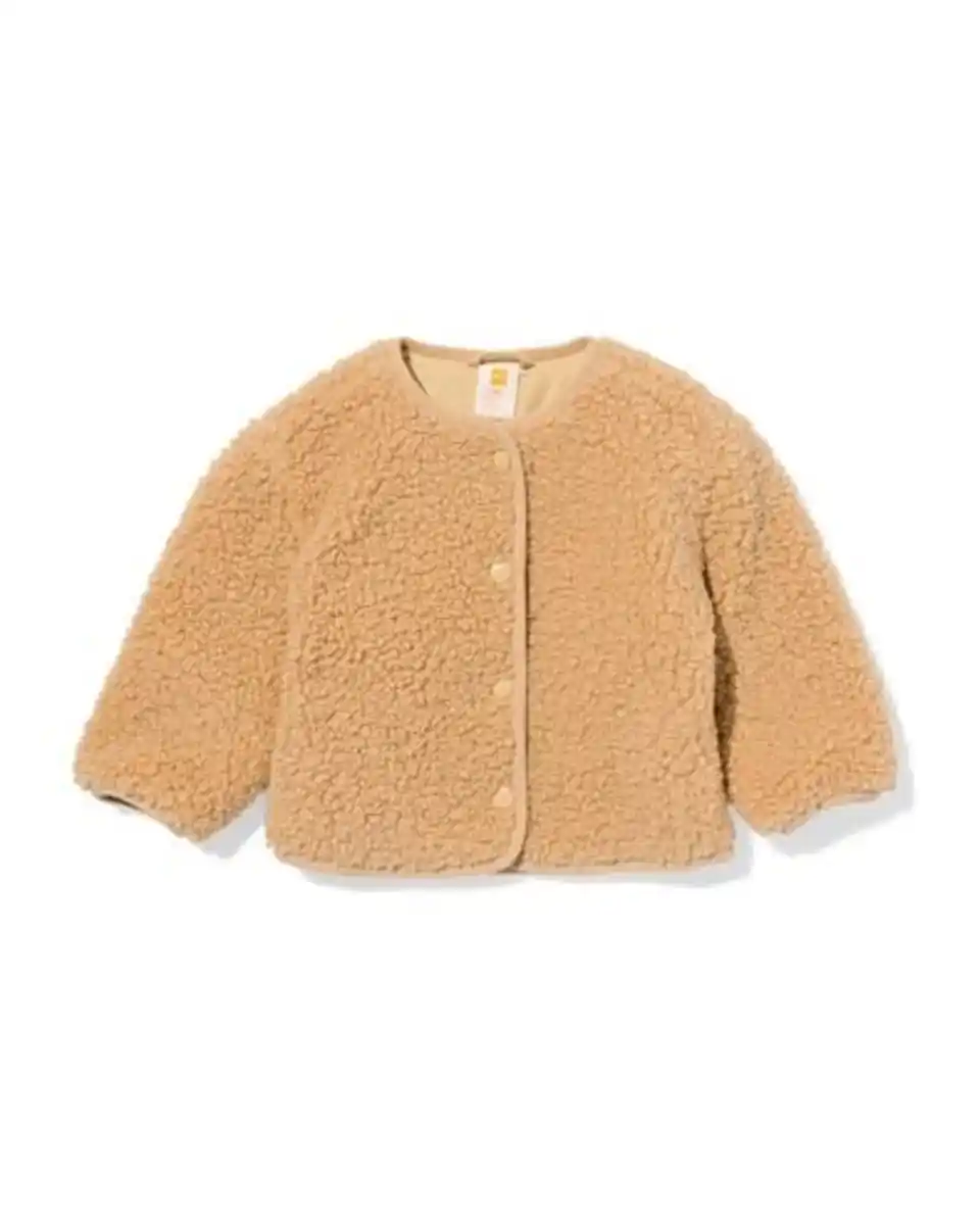 Bild 1 von Babyjacke Teddystoff beige