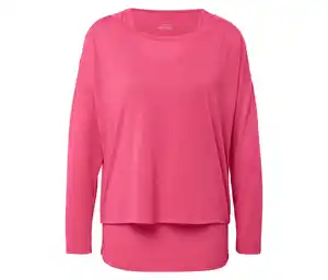 2-in-1-Sportshirt, rosa