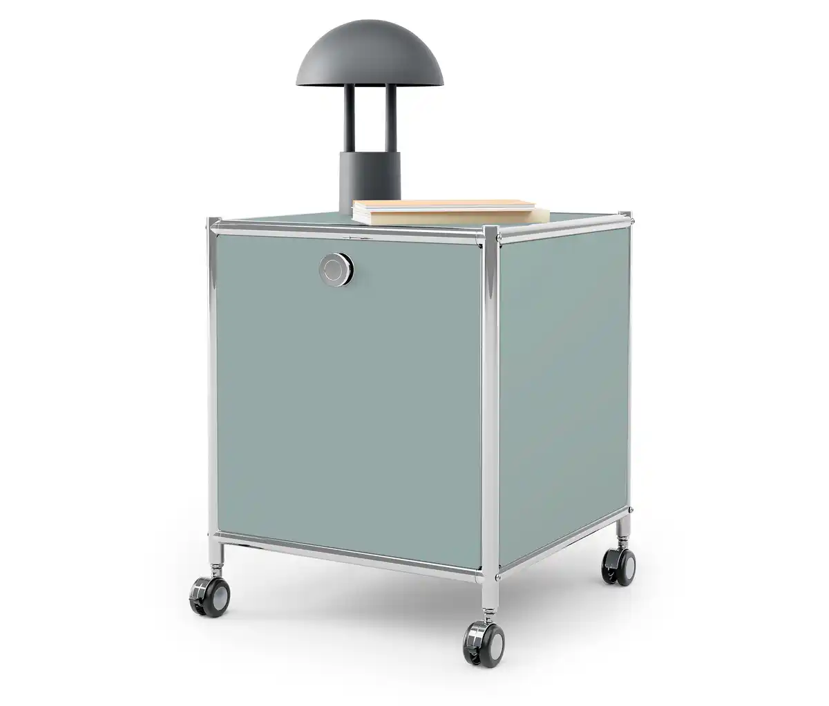 Bild 1 von Beistelltisch Metall »CN3« mit 1 Klappfach, salbei