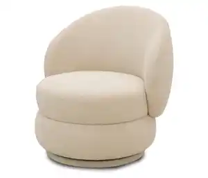DOMO Sessel mit Drehfunktion, creme