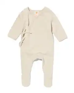 Newborn-Strampler ecru