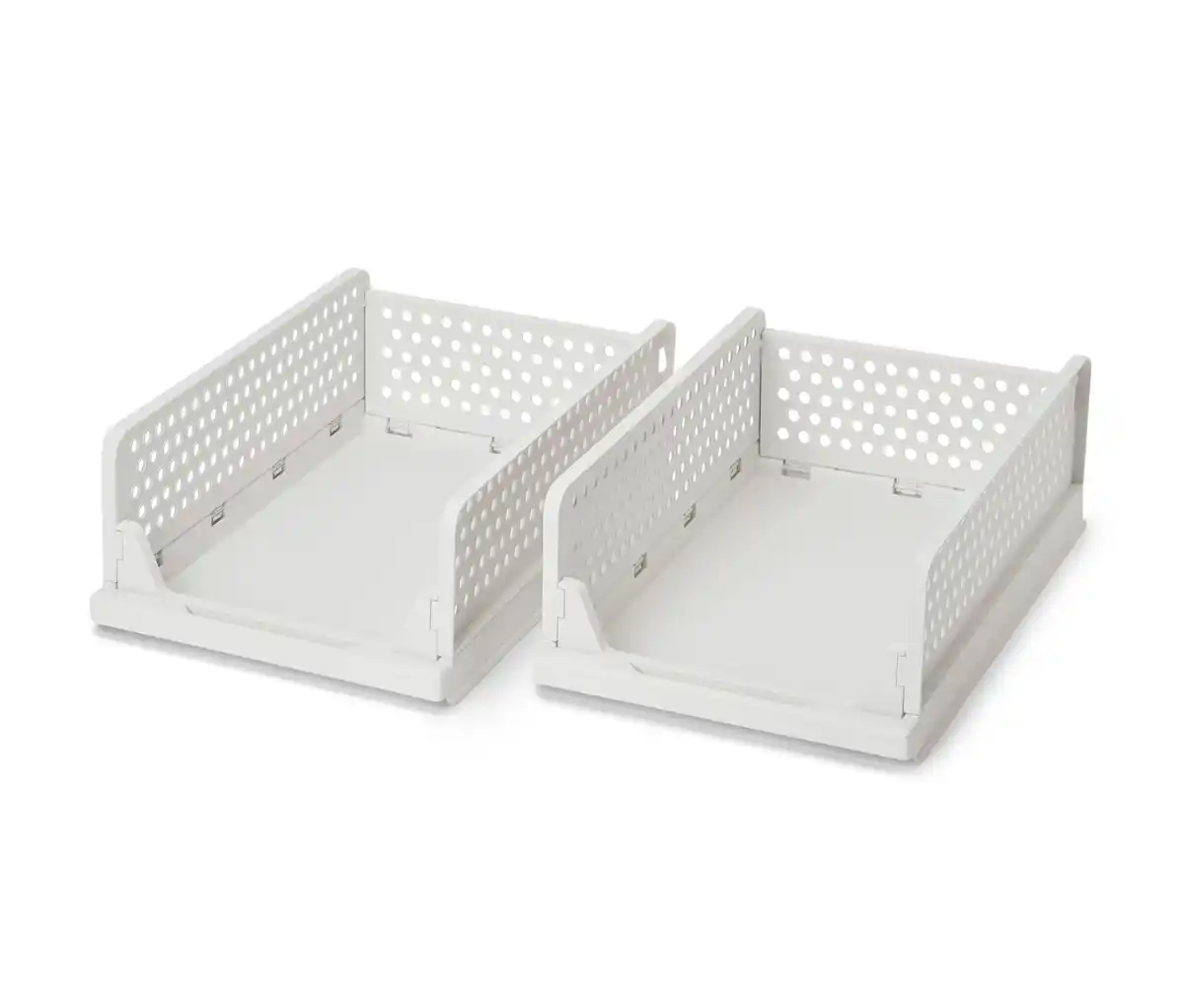 Bild 1 von 2 stapelbare Klappboxen, ausziehbar